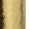 Hello Honey® Antique Gold Hammered Metal Taper Candle Holder Set